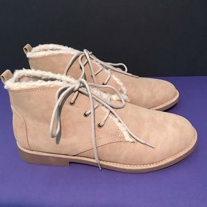 Suede Booties